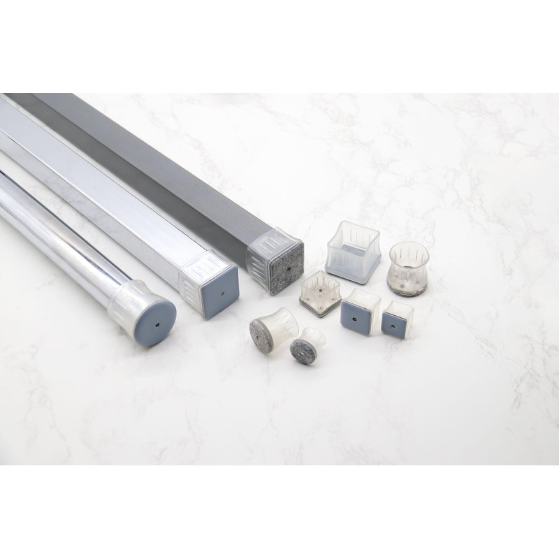 Magic Sliders 24035 Clear Leg Tips, Protective Bottom, 1-1/4-1-3/8 in.