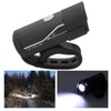 Bike Headlight Aluminum Alloy 5 Levels Black Front Bike Lights