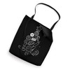 Cute Doodle XMAS Tree Pastry Baker Minimal Baking Tote Bag