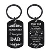 Hgreiwgk Dad Keyring Father's Day Birthday Gifts Best Dad Gift
