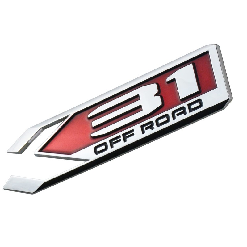 2Pack X31 Off Road Emblem 84682662 Rear Bodyside Badge Nameplate