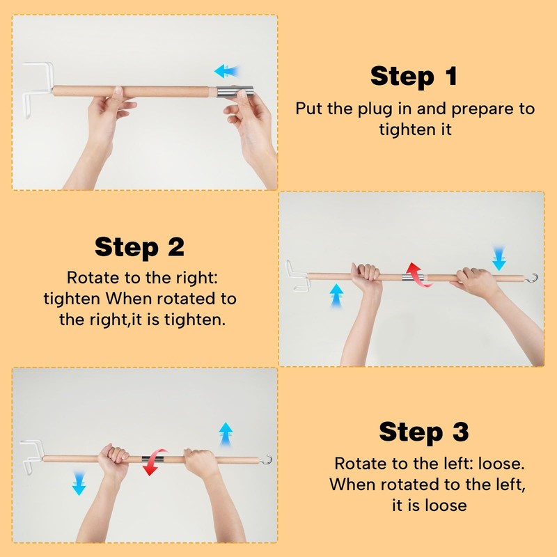 27.2"Dressing Stick,Long Handle Dressing Aid Stick for Elderly and Hip