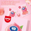 AMOS 4D Fruit Gummy Candy, Peach Burst, 8.47 oz Box