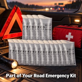 Portable Urinal Bags 600ml - Disposable Pee Bags for Men & Women, Emergency Travel Urinal Bag with Absorbent Core for Camping, Road Trips, Hiking