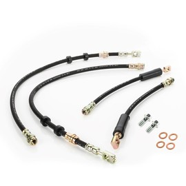 LST 4x Bremsschlauch Bremsleitung Set Vorderachse Hinterachse links rechts