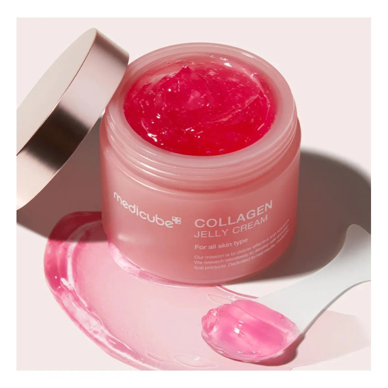 Medicube Collagen Jelly Cream 110 ml, hidratación profunda día /