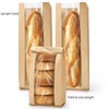 YIMITEE 150 Pack Paper Bread Bag with Window, 18"x7"x2" Long