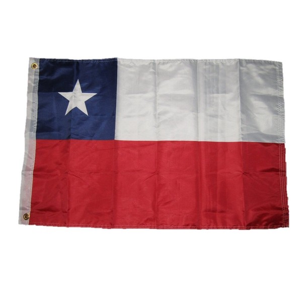 AES 2x3 Chilean Chile 2ply Double Sided Printed Nylon Flag