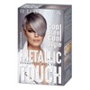 Rubélia Metallic Touch Permanent Hair Colour, Metallic Silver, Pack of