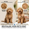 YOYUPETA 5-Piece Dog Grooming Kit, Large Long Pin Dog Slicker