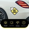 Anyhut 2 PCS Baby On Board Sticker, Baby On Board