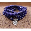 Unbranded Lapis Lazuli Stone Bracelet 108 Beads Mala Prayer Gemstone