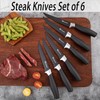 Knife Set with Block - Howashin 15 Pieces Knife Set