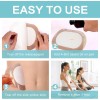 YHOVID 24Pcs Castor Oil Pack Wrap Organic Cotton Castor Oil