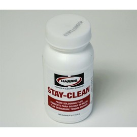 Harris SCPF4 Stay-Clean Paste Soldering Flux 4 oz Bottle 40027