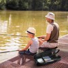 Fishing Rod Bag Portable Water Resistant 600D Oxford Fabric Fishing