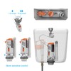 Ibergrif Universal Cable Mechanism for Toilet Flush, Double Flush Valve