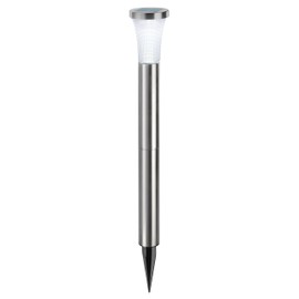 Esotec Solar Light Tower Light 60 cm 12) Stainless Steel Light Colour: Cold White 102602