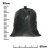 Bolsa Negra Basura 60cm90cm 70cm90cm 1kg 100 Reciclable
