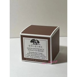 Origins High Potency Night-A-Mins Resurfacing Cream AHA's Moisturizer 1.7 oz NIB