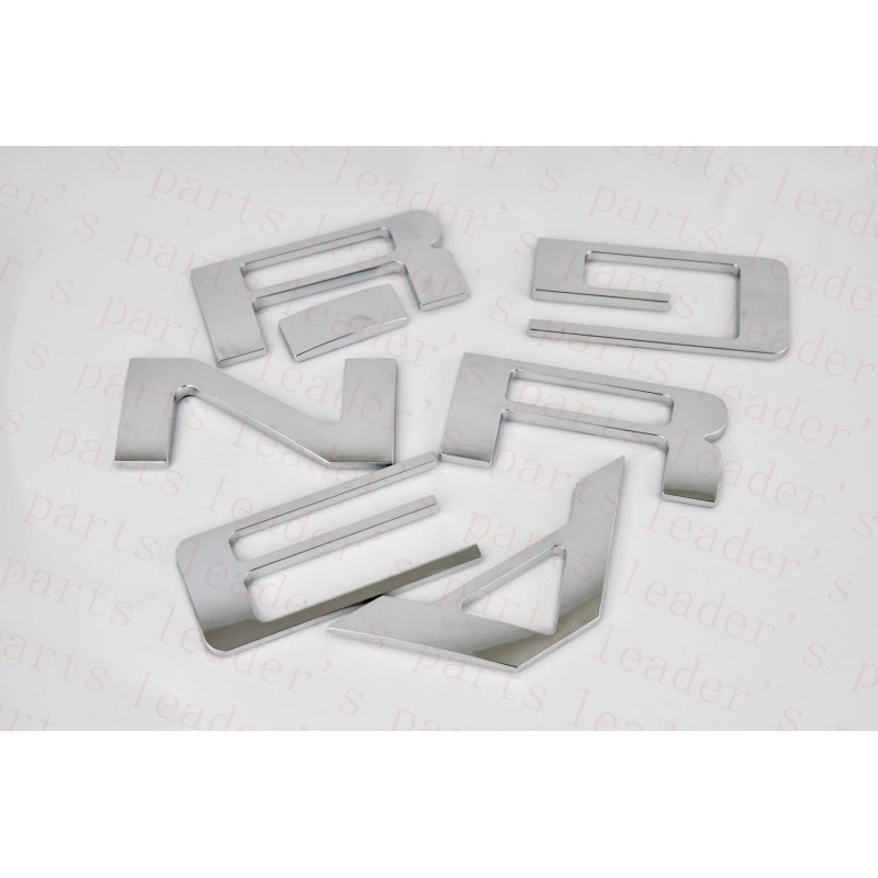 Leader Tailgate raised letters compatible with NEW RANGER 2024 25