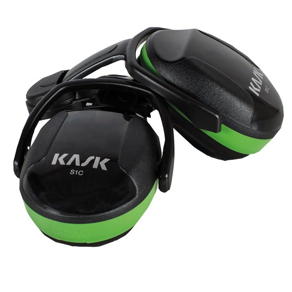 Kask SC1 Green Ear Defenders (fits Super Plasma & Zenith