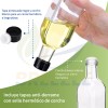 Breezee Market Set 2 Botella Dispensador Aceite Oliva Vinagre Cocina