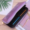 TENDYCOCO Wallet Holographic Zipper Long Wallet Credit Card Holder Clutch