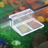 JianLing 8pcs Aquarium Glass Cover Clip Clear Acrylic Support Holder