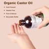 32Pcs Castor Oil Pack with Castor Oil Organic Cold Pressed
