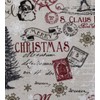Merry and Bright Christmas Precut Canvas Cotton Fabric by They