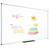 VIZ-PRO Dry Erase Board/Whiteboard, 72 x 48 Inches, Wall Mounted