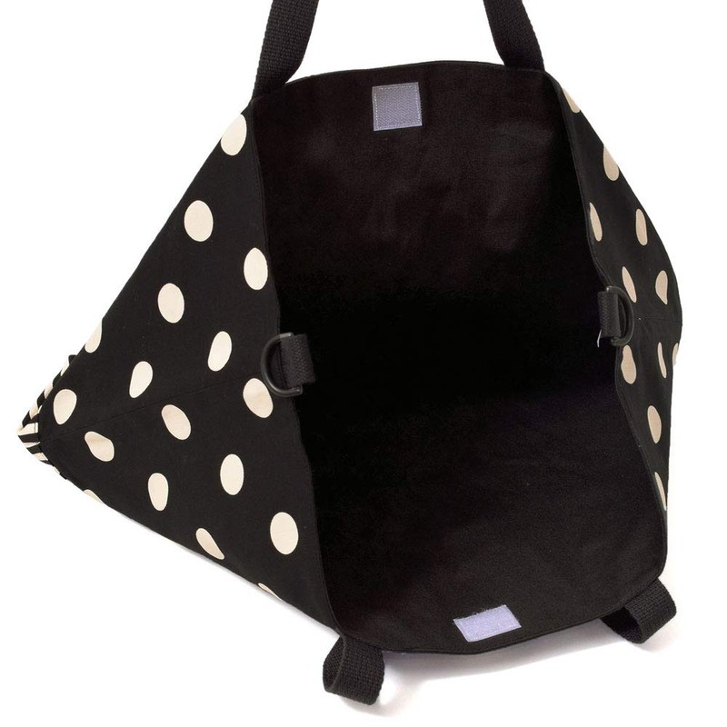 COLORFUL CANDY STYLE N0926100 PolkaDot Gusseted Lesson Bag, Polka Dot