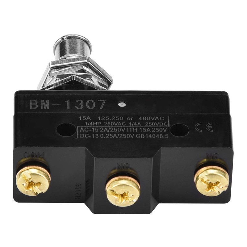 BM-1307 Micro Switch, Limit Switch, Miniature Switch, Snap Action Silver