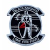 VFA-154 Black Knights Squadron Patch – with Hook and Loop