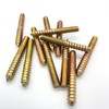 Yoliko 12 Pack 3/8-16 x 3 Inch Hanger Bolts 3/8-16"