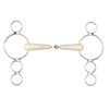 Happy Mouth Pessoa 3-Ring Jointed Mouth Gag Bit Size: 5"