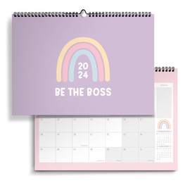 Monthly Calendar 2024 Wall Calendar A4 Landscape I Wall Calendar for Couples and Singles or as a Family Calendar I Family Planner, Monthly Planner, Home or Office