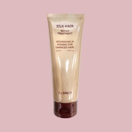 The Saem 더샘 실크 헤어 리페어 트리트먼트 200ml 손상모발케어 The Saem Silk Hair Repair Treatment 200ml Damaged Hair Care