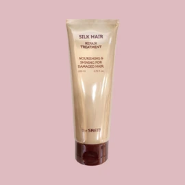 The Saem 더샘 실크 헤어 리페어 트리트먼트 200ml 손상모발케어 The Saem Silk Hair Repair Treatment 200ml Damaged Hair Care