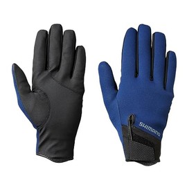 Shimano Titanium Alpha Glove Full Cover GL-013V Deep Blue L