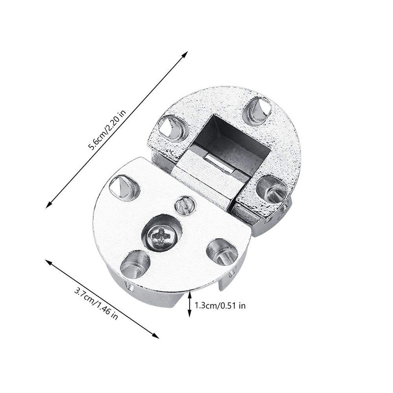 Hinge, Concealed Hinge, Door Hinge, Steel Plate, Durable, 90°, Foldable,