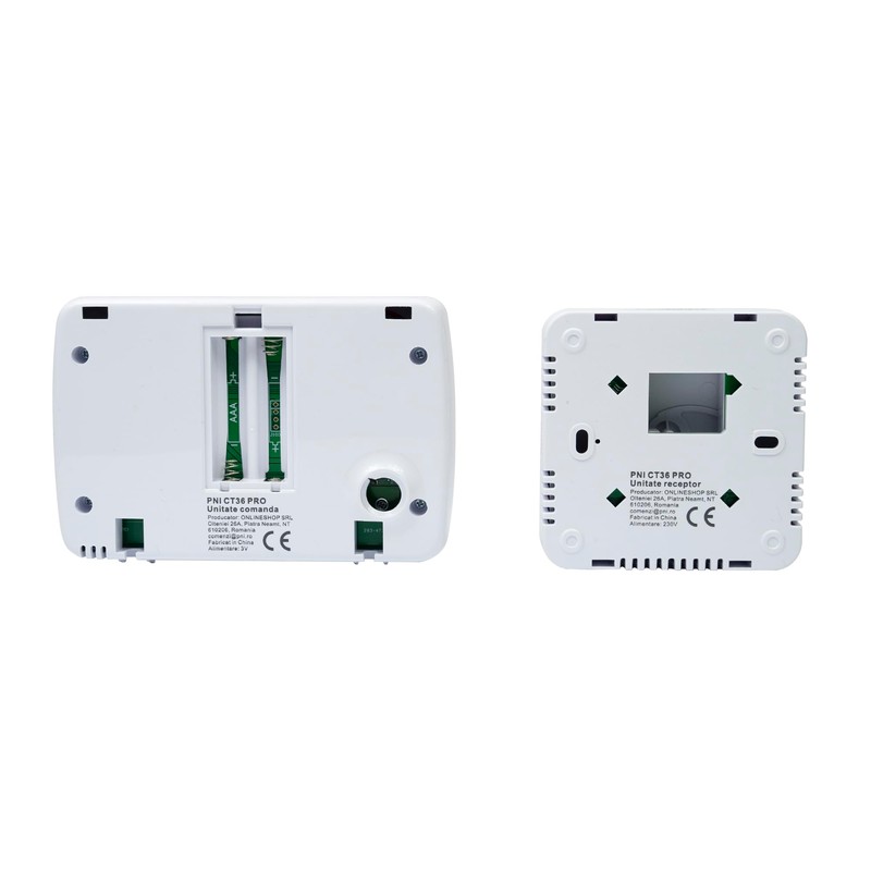 PNI Smart Thermostat CT36 PRO Wireless, with WiFi, Control via
