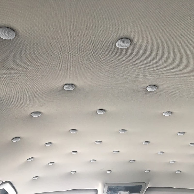 CGEAMDY Roof Liner Repair Set, Car Repair Rivets, Roof Tarpaulin