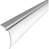 Snap-in Glazing Vinyl, White, 72" Section - Pack of 10