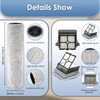 【Version 2, Detachable】(4 Pack) S7 Pro Brush Rollers and HEPA