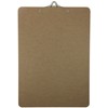 Letter Size Clipboard Standard Clip 9'' x 12.5'' Hardboard (Pack