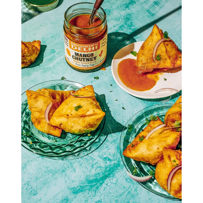 Brooklyn Delhi Mango Chutney, Major Grey Style Sweet, Gingery, Tangy,