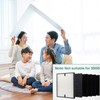6PCS Air Purifier Filter Set For 3000 Accessories, Including 1