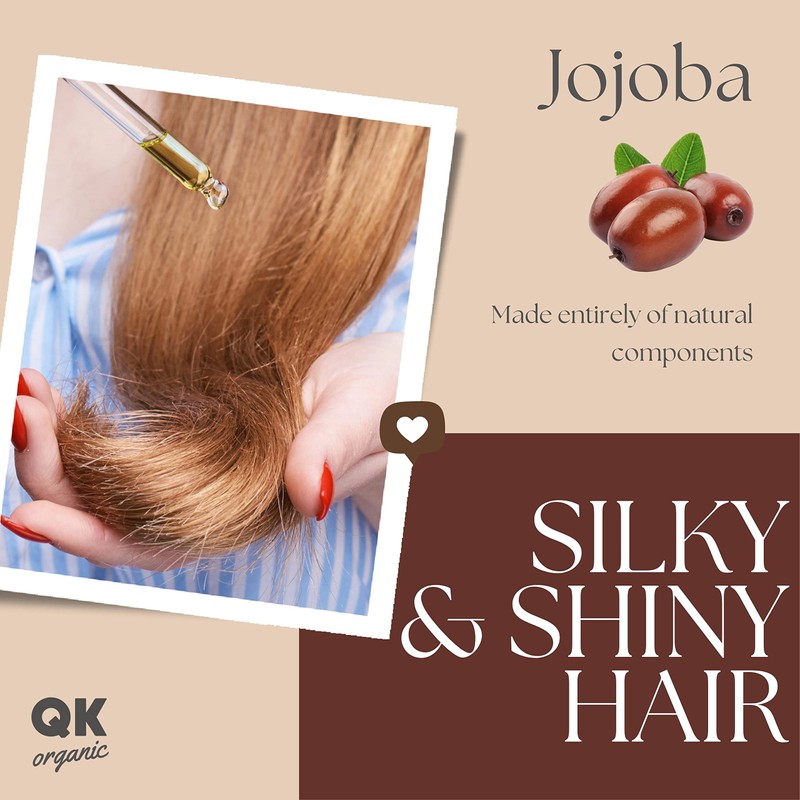 JOJOBA Oil 100% Pure Organic Vegan - 100 ml -